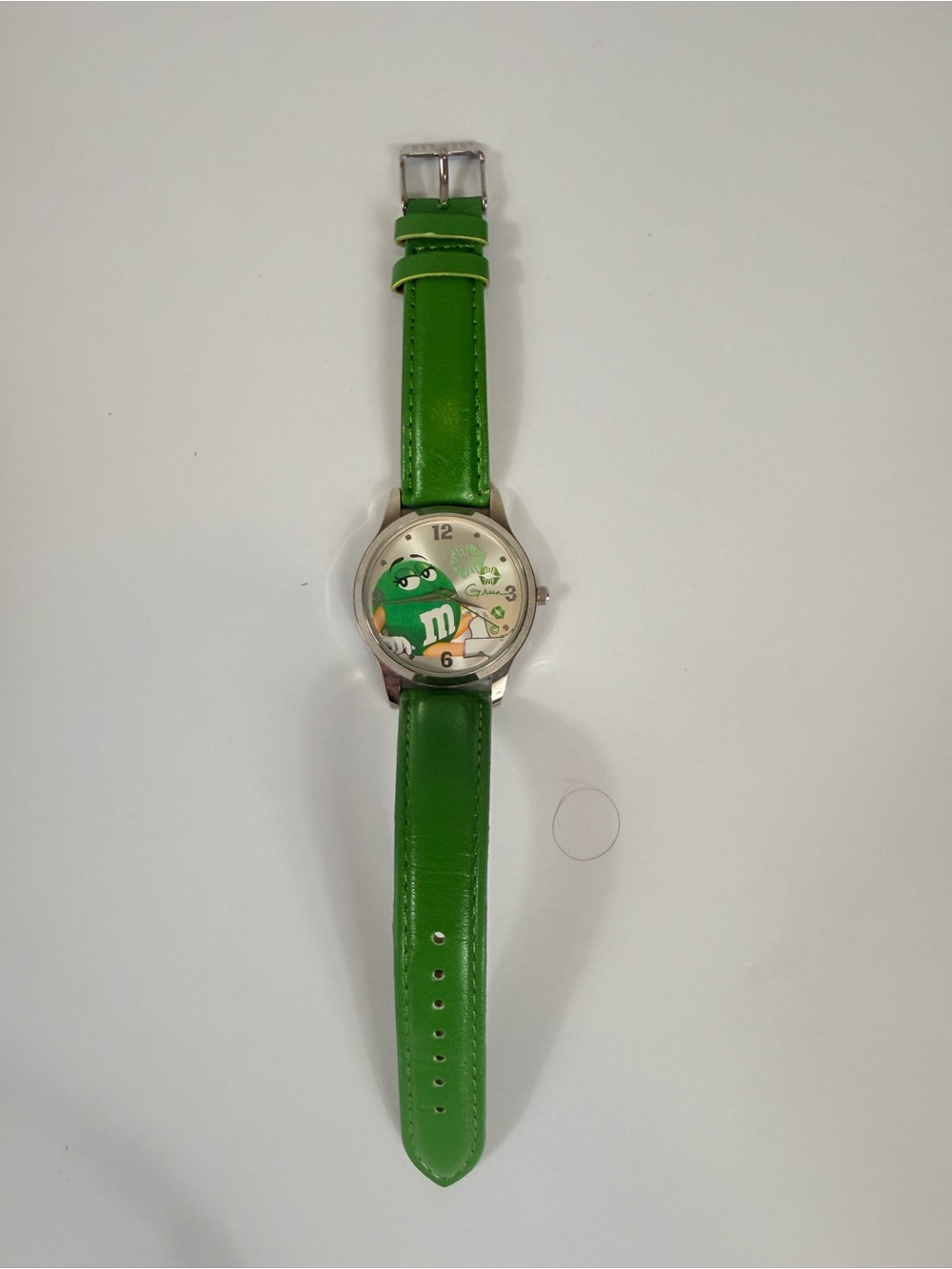 M&M'S Green Character Watch 2008 Japan Quartz MZB Advertising Promo